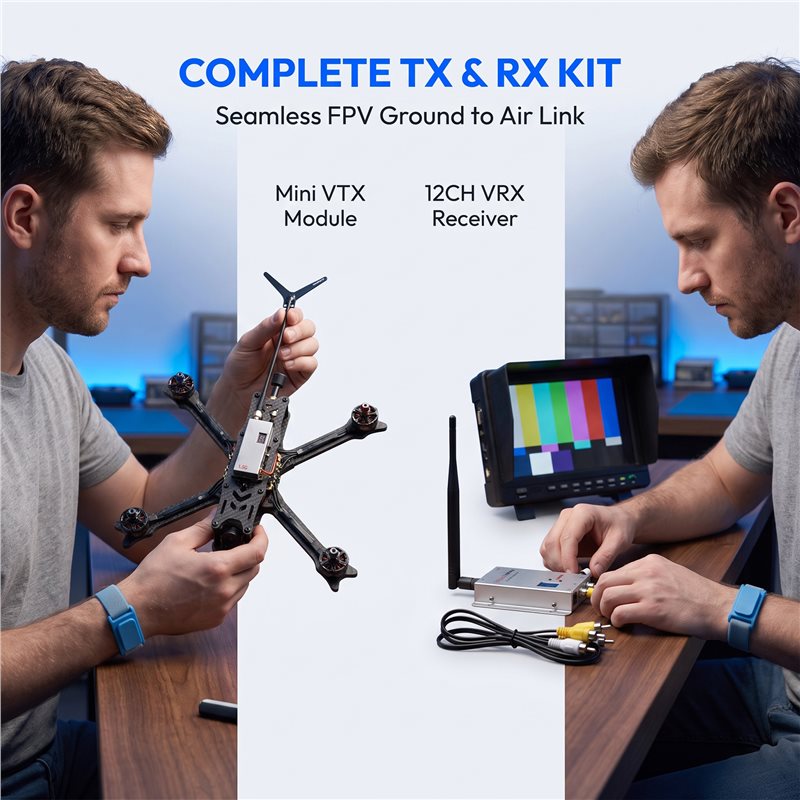 AS96 – Émetteur-récepteur vidé - Drone Kit Fpv avis et prix